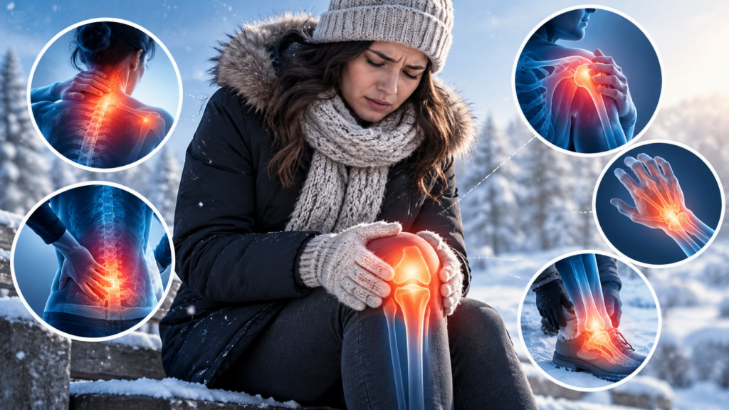 Winter Joint Pain Infographic